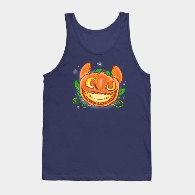 Pumpkin Fury Tank Top by Scribble Creatures